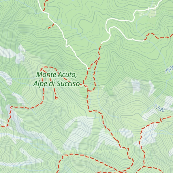Map of Rifugio Rio Pascolo "Paolo Consiglio"
