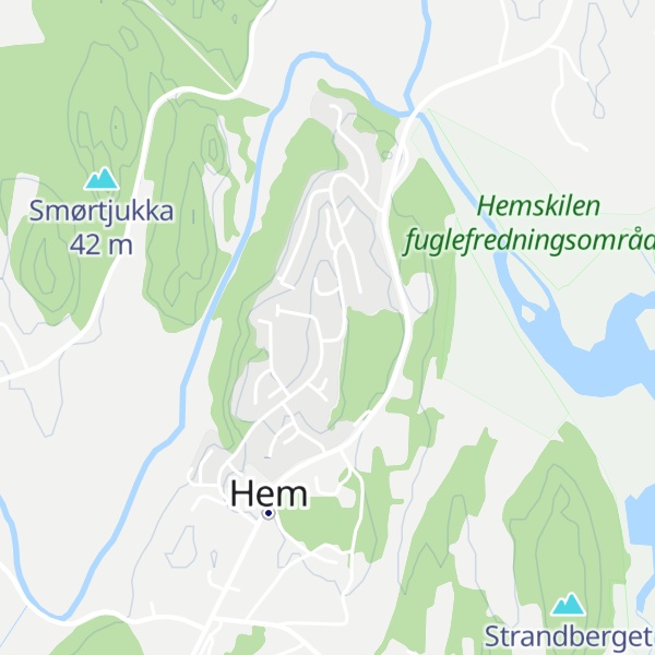 Map of Milåsen