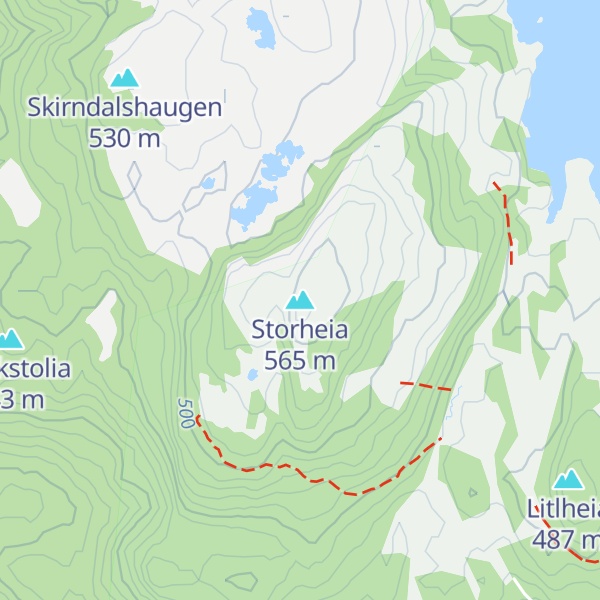 Map of Storheia
