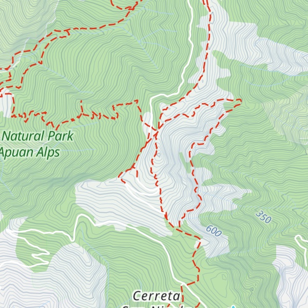 Map of Monte Folgorito