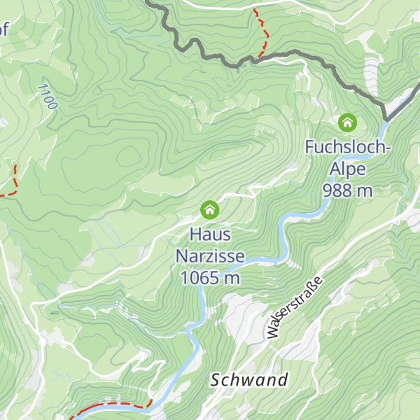 Map of Haus Narzisse
