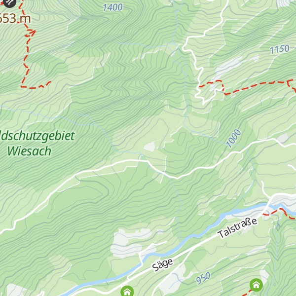 Map of Winkelwiesenalpe