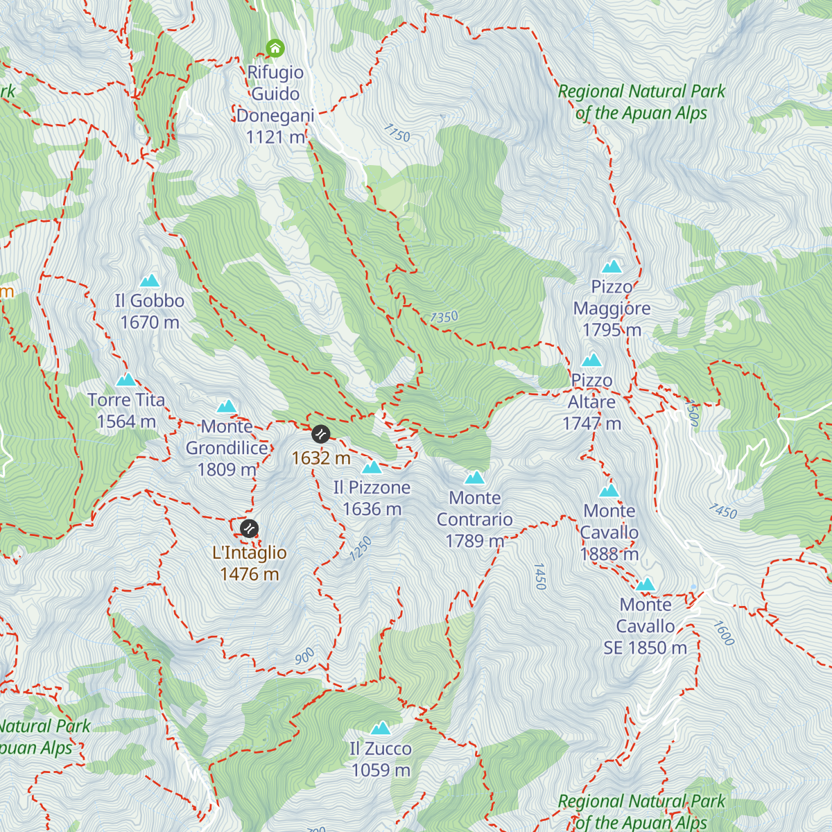 K2 map
