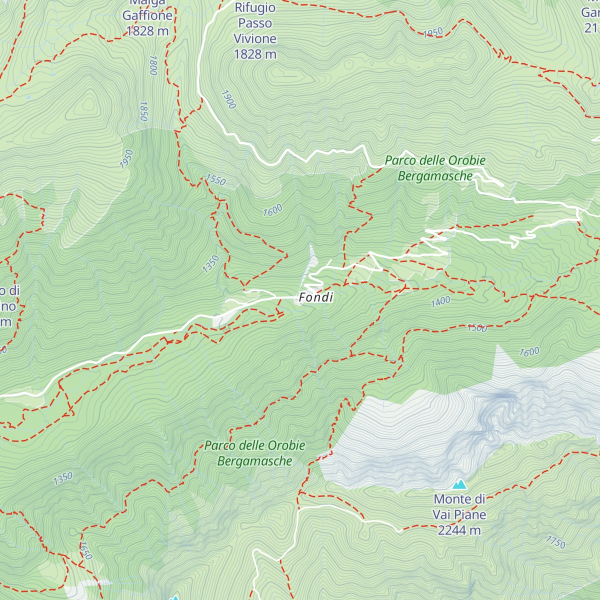 Centro Raid Avventura map