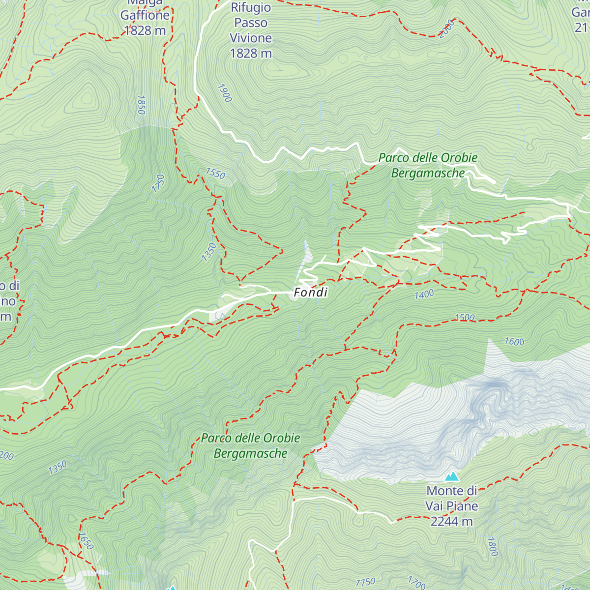 Centro Raid Avventura map