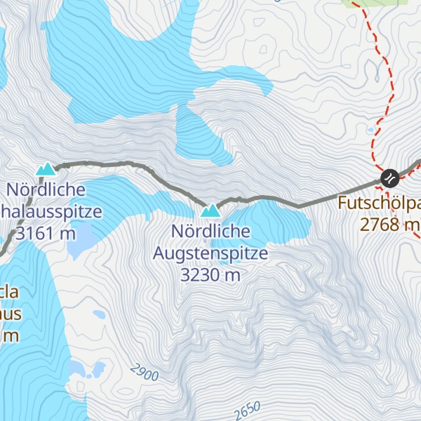 Map of Nördliche Augstenspitze