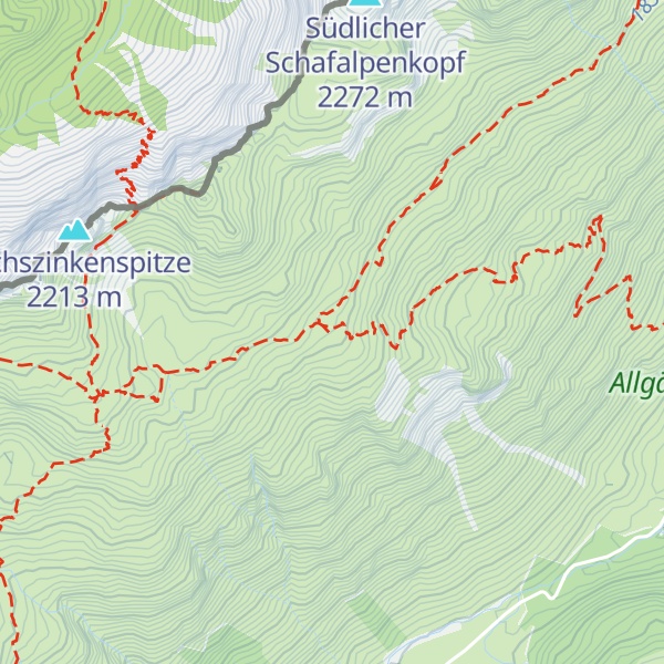 Map of Obere Angererhütte