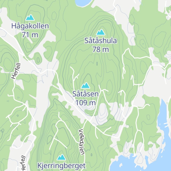 Map of Såtåsen