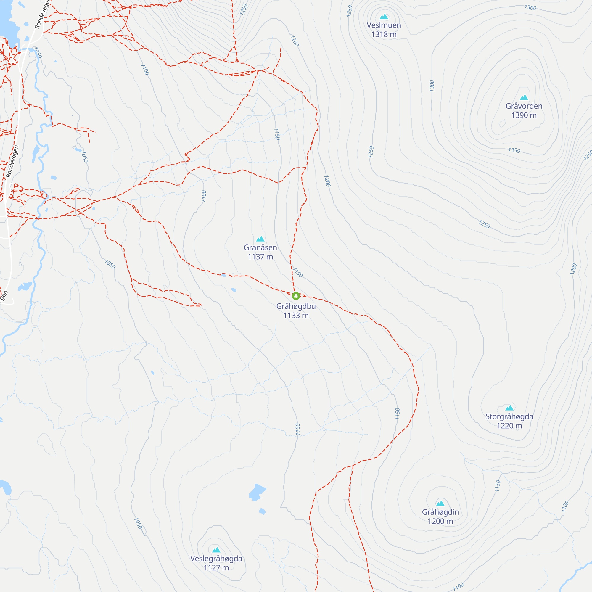Gråhøgdbu map