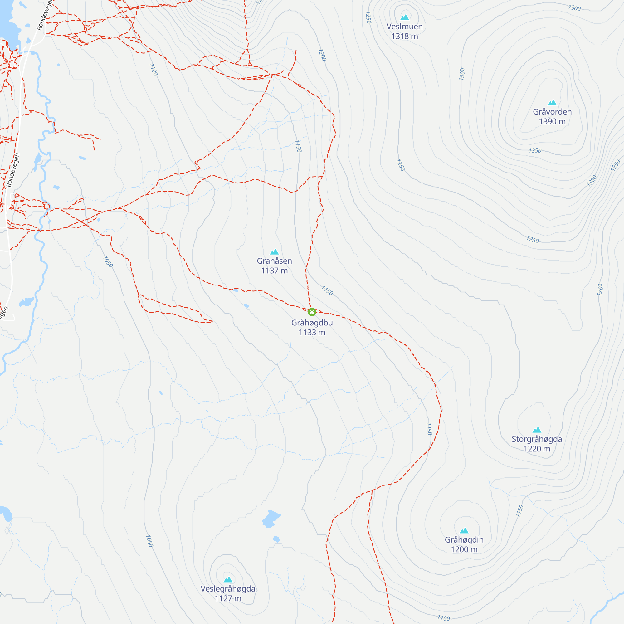 Gråhøgdbu map