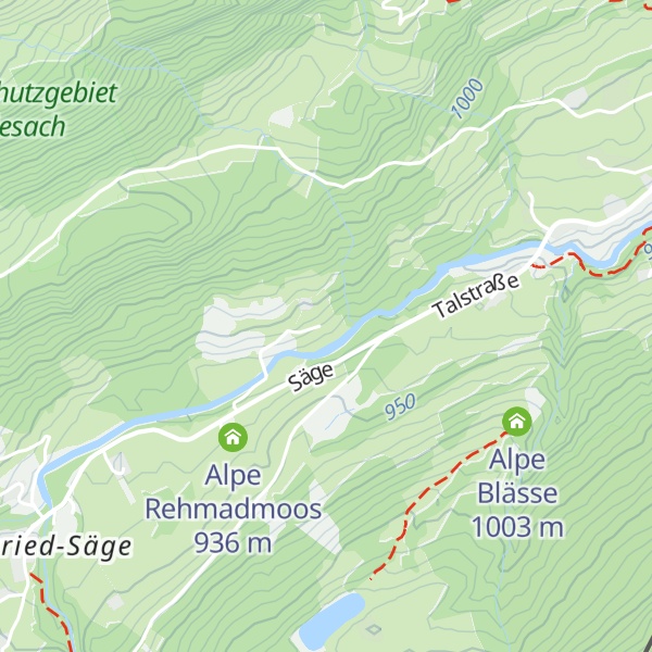 Map of Bergfischzucht Gunzesried