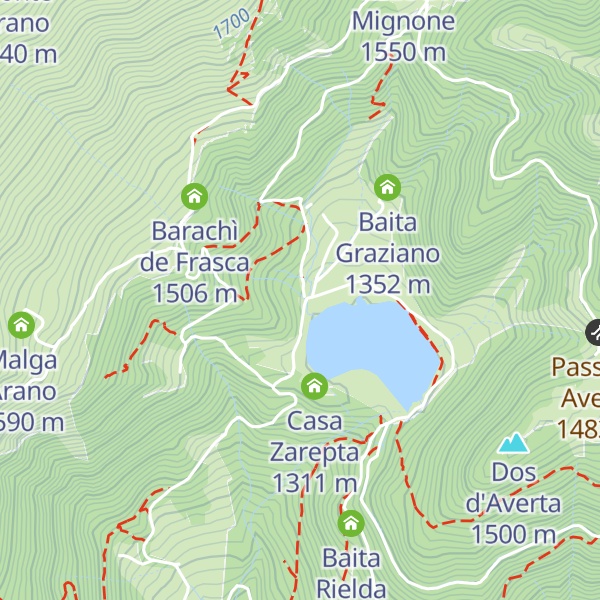 Map of Chalet Lova