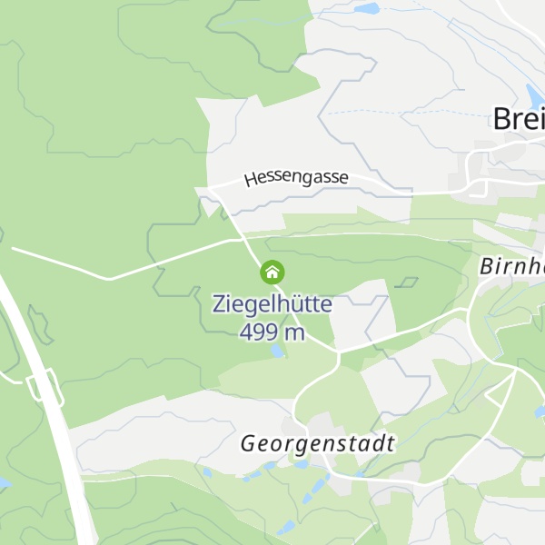 Map of Ziegelhütte