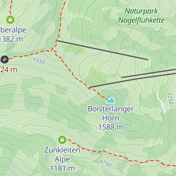 Map of Hörnis Nest