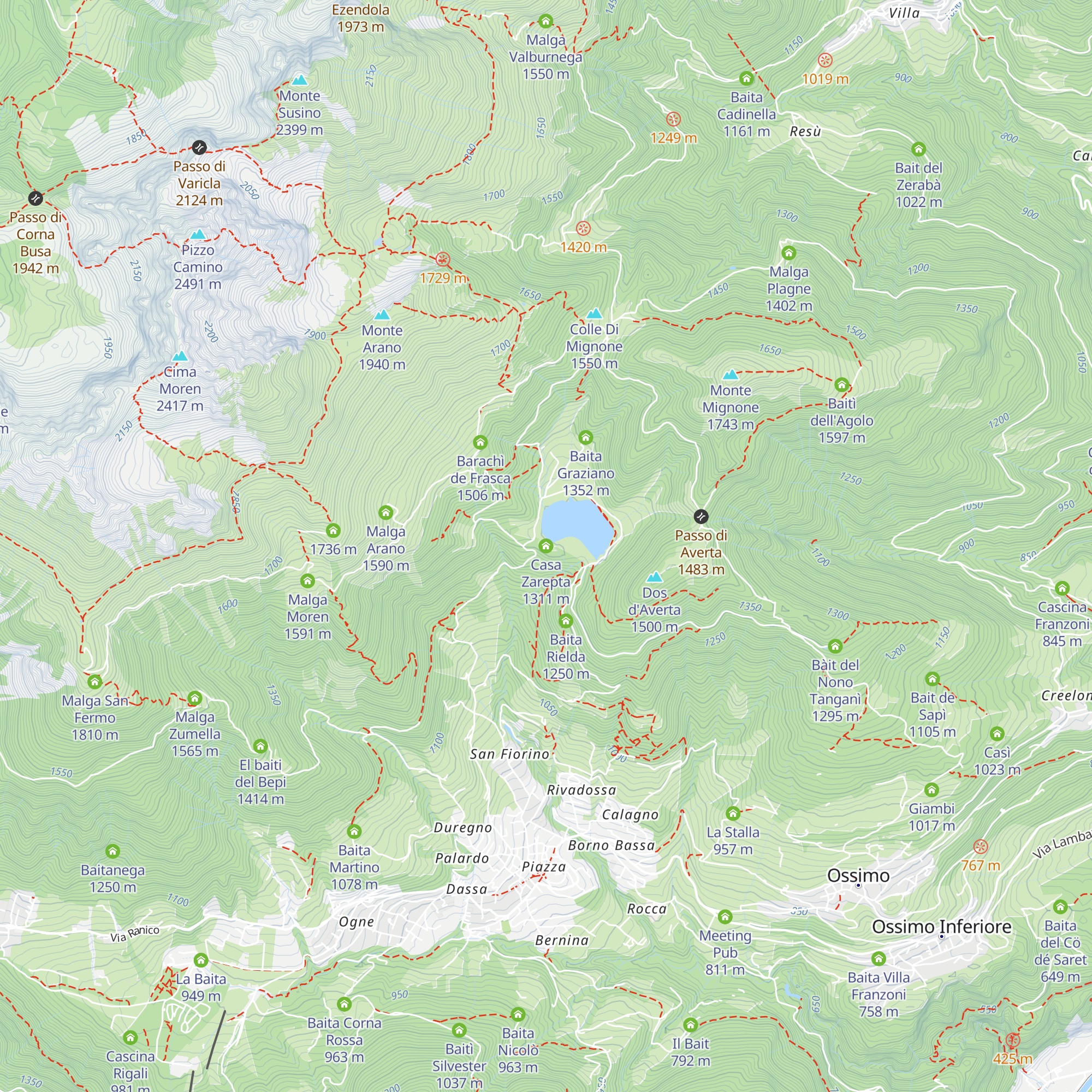 Casa Zarepta map