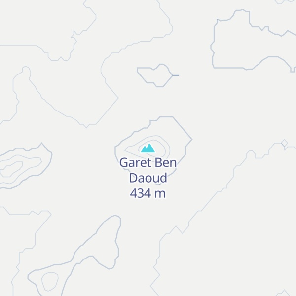 Map of Garet Ben Daoud