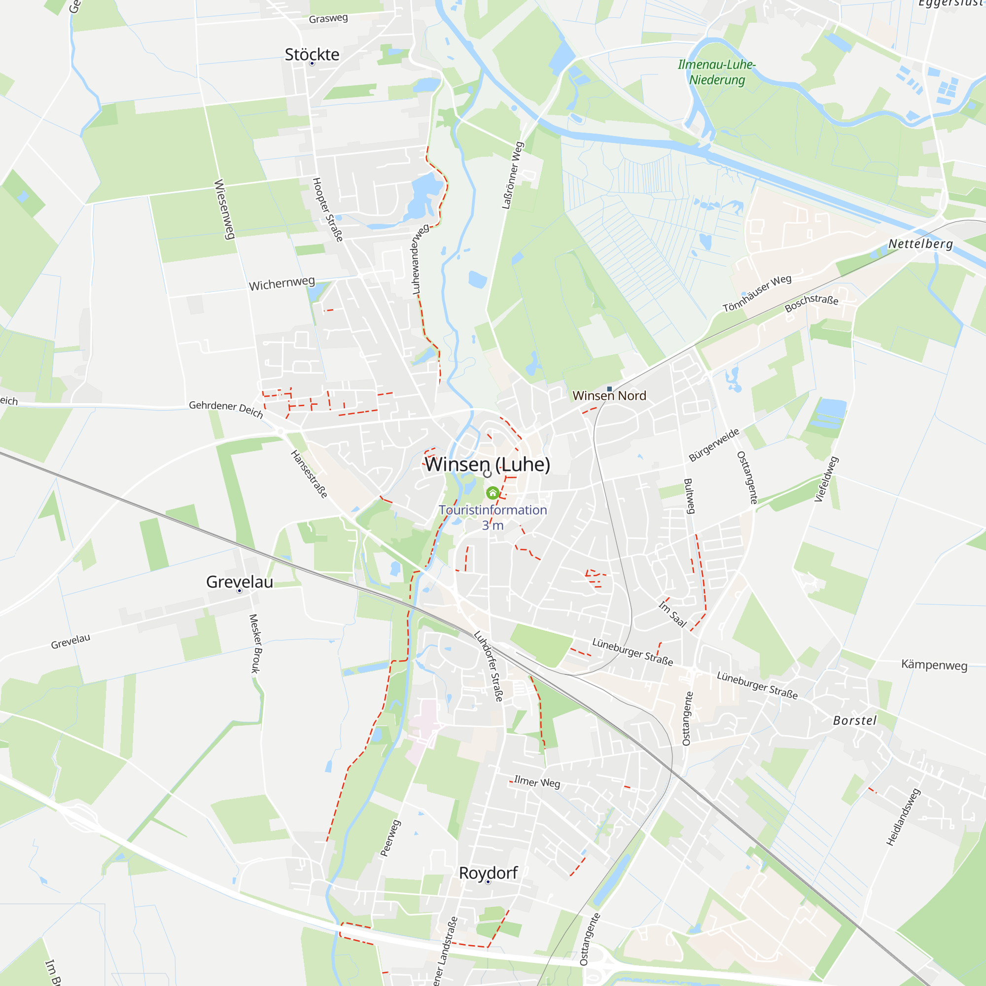 Touristinformation map