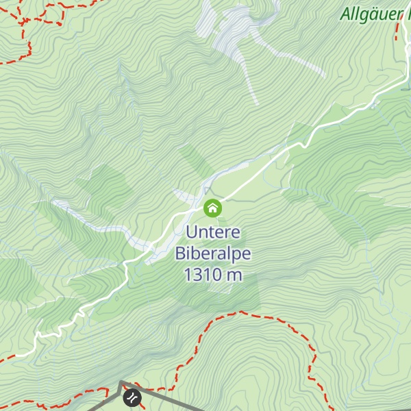 Map of Höflehütte