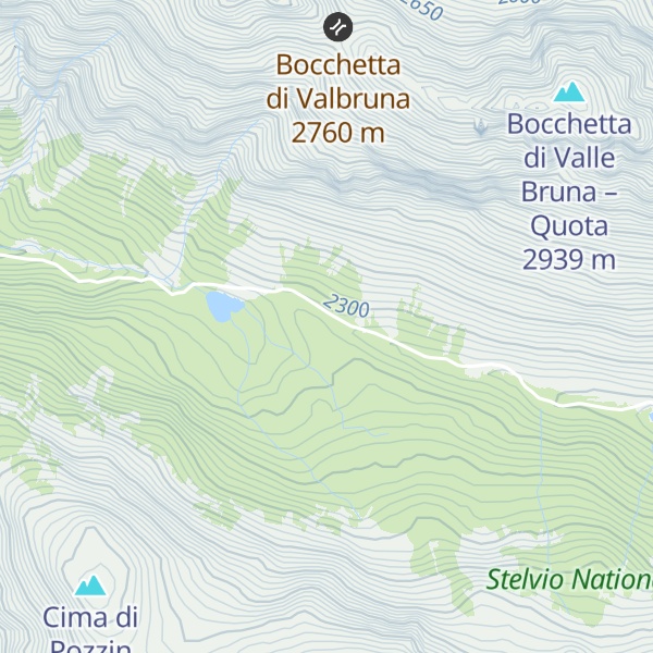 Map of Malga Alpisella