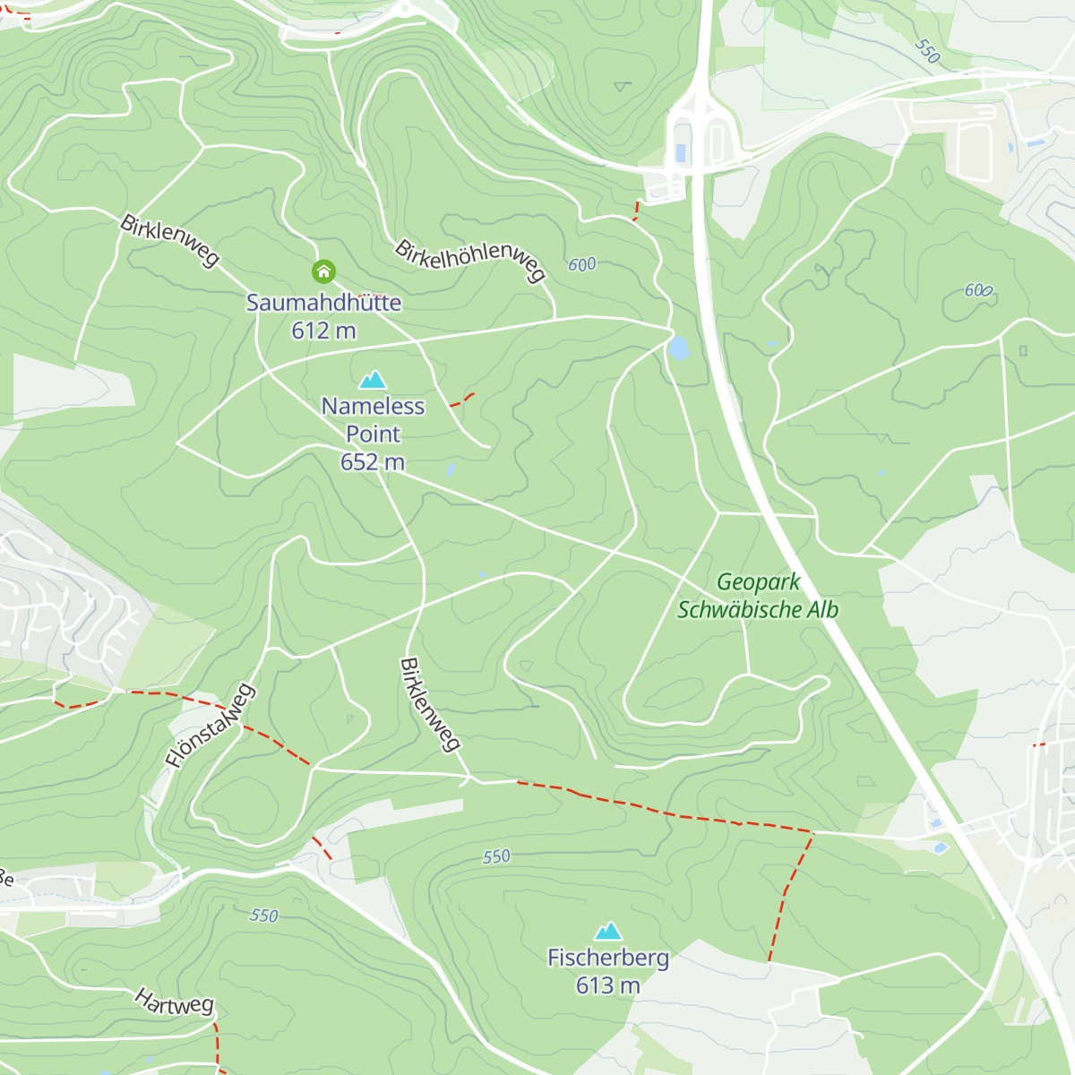 Untere Saatschulhütte map