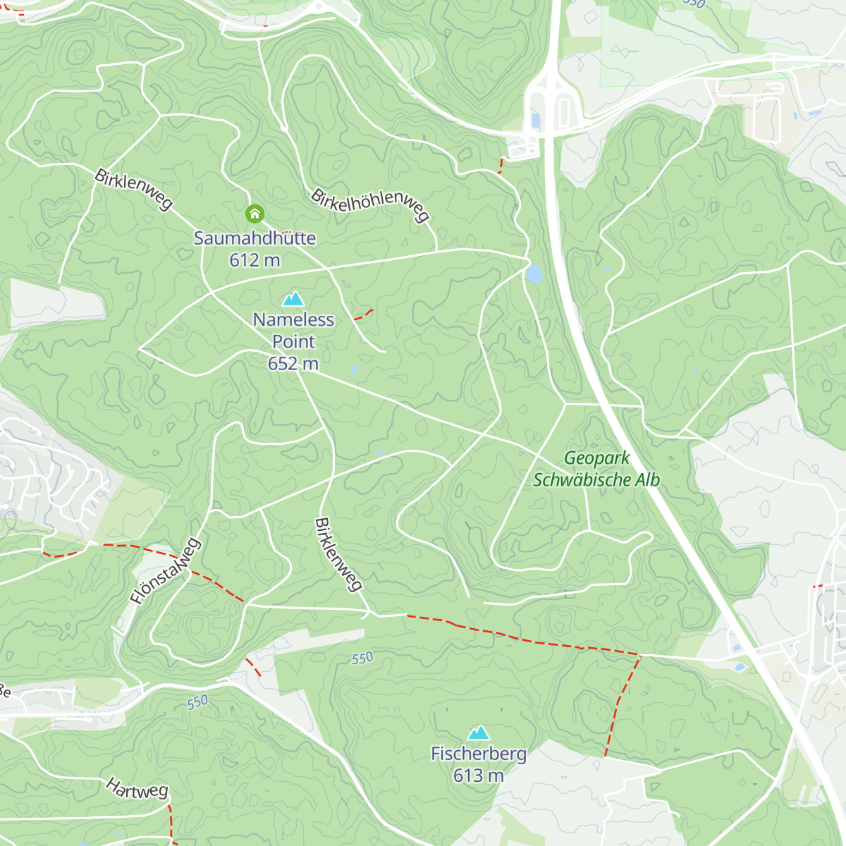 Untere Saatschulhütte map