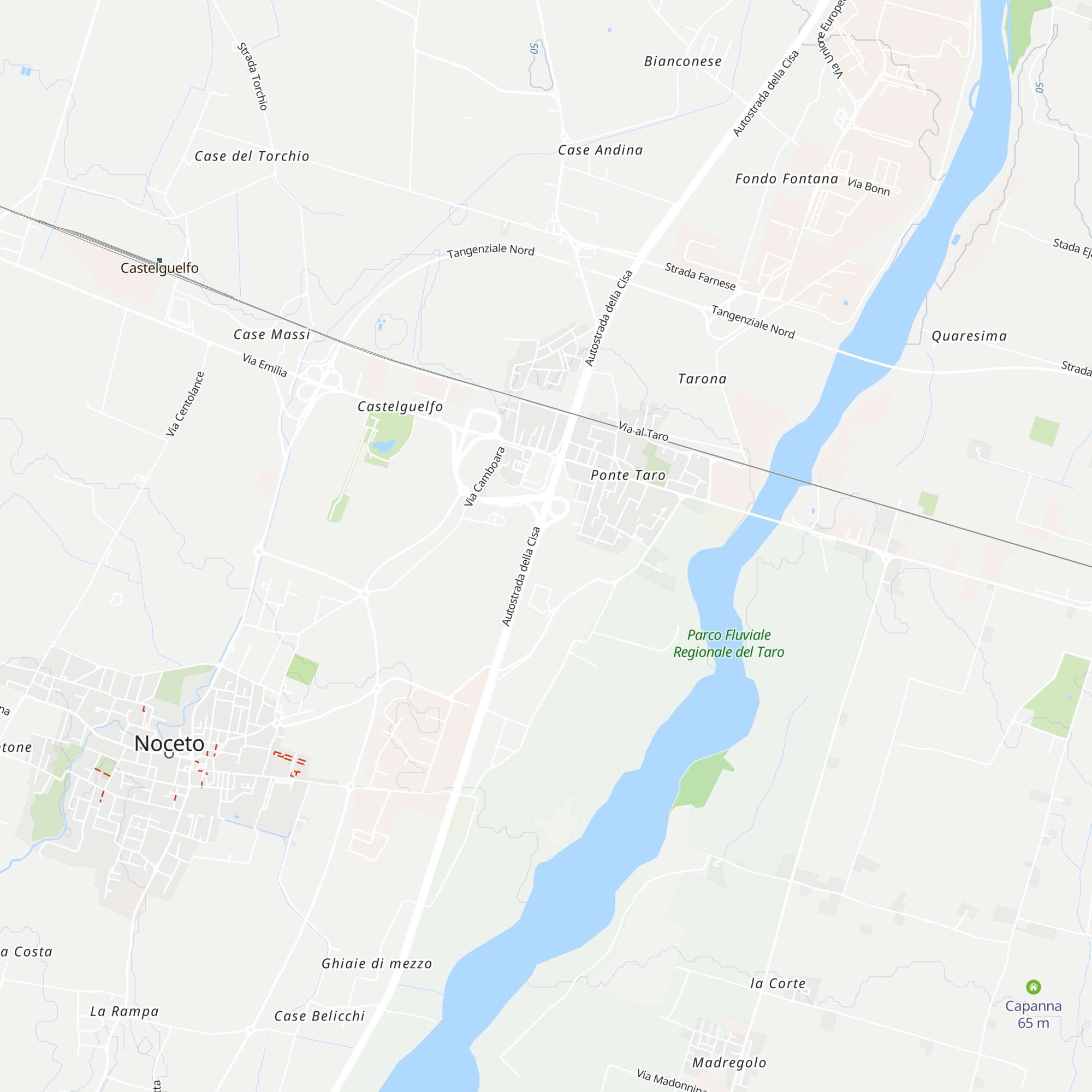 Capanna map