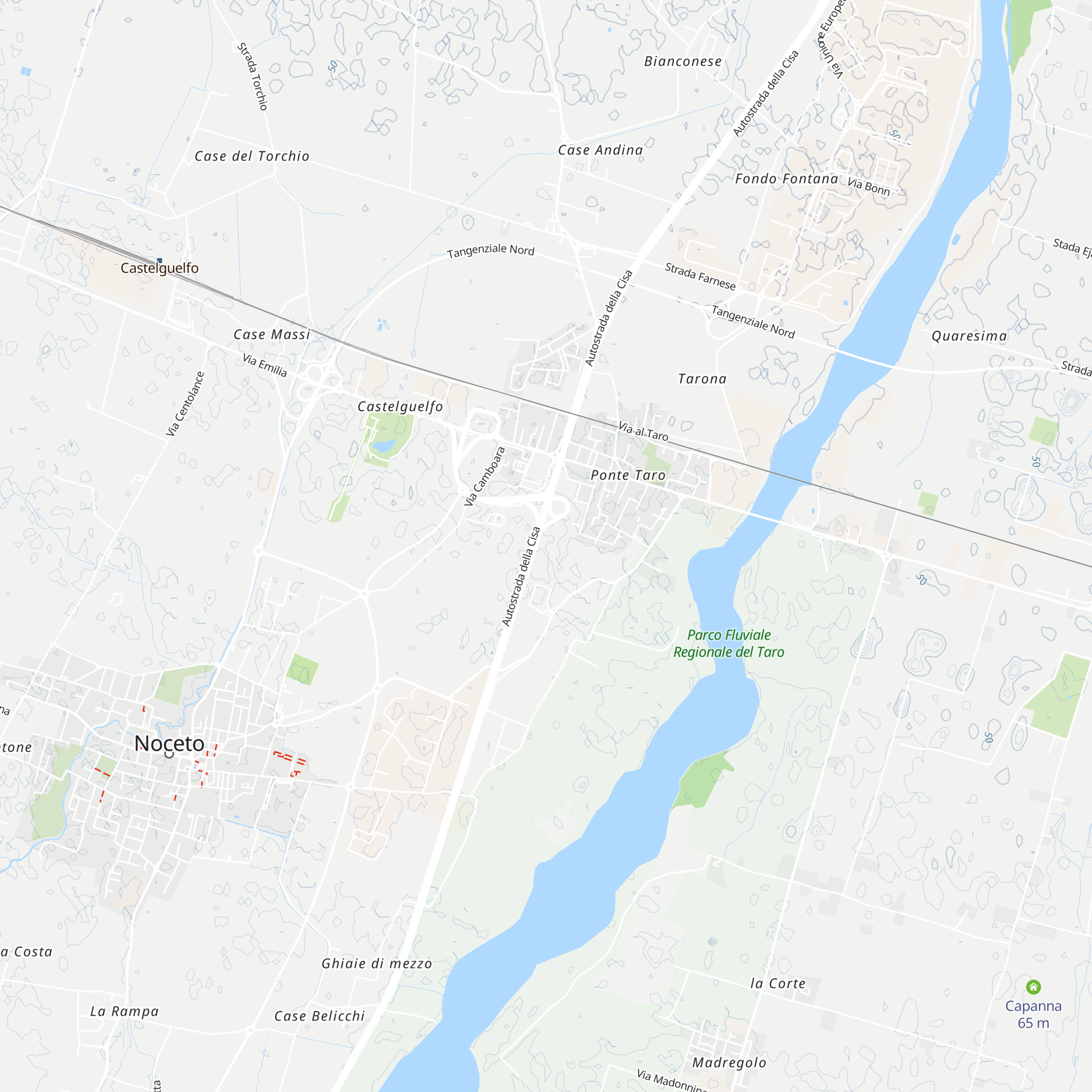 Capanna map