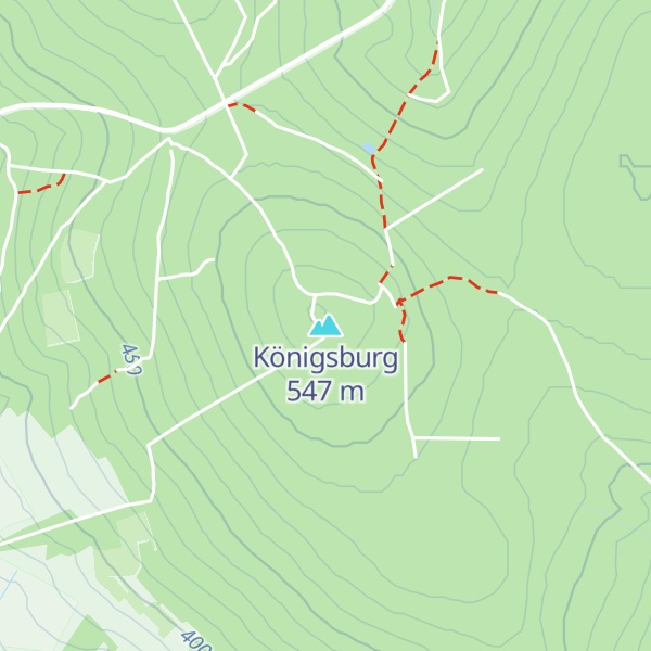 Map of Königsburg