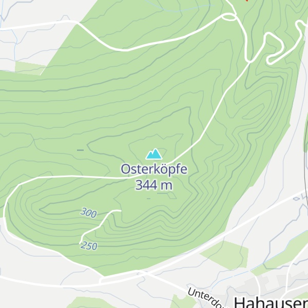 Map of Osterköpfe