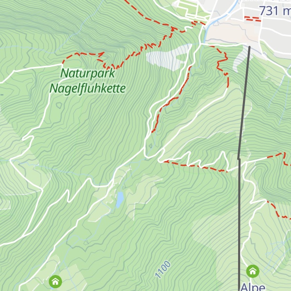 Map of s`hilze Kappelle