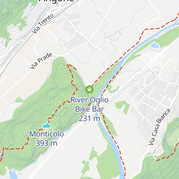 Map of River Oglio Bike Bar