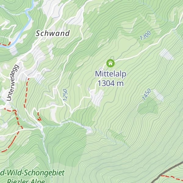 Map of Alpe Oberwestegg