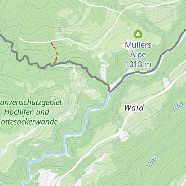 Map of Fuchsloch-Alpe