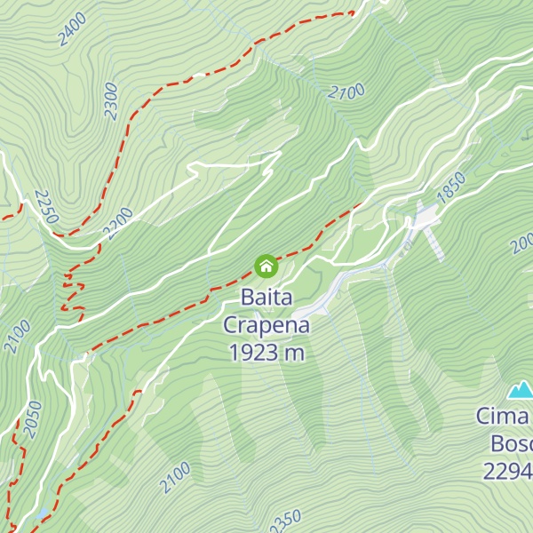 Map of Baita Crapena