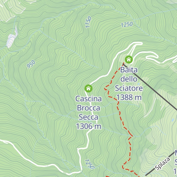 Map of Cascina Brocca Secca