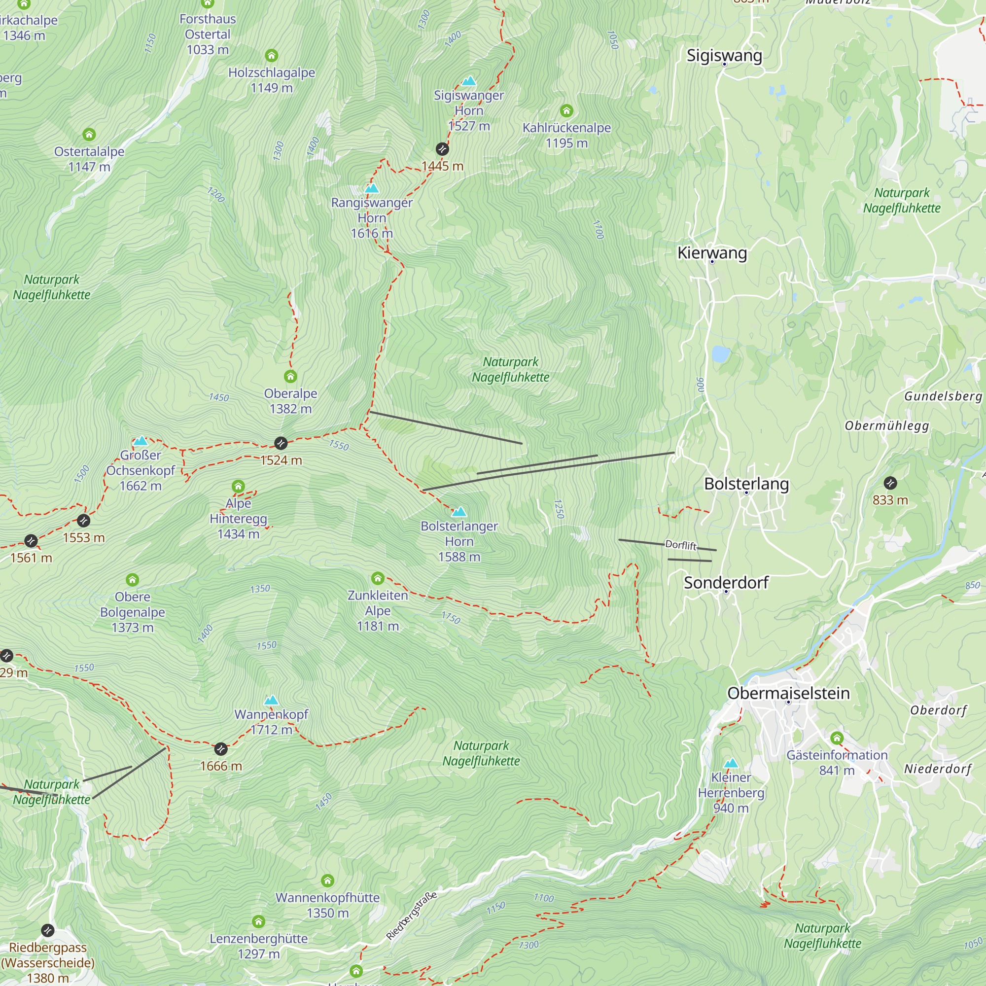 Hörnerhaus map