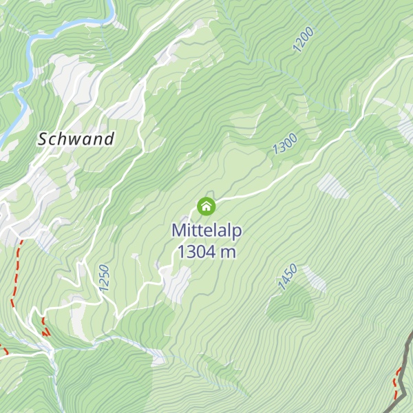 Map of Mittelalp