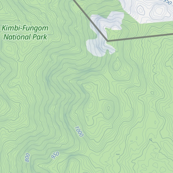 Map of Mount Tosso