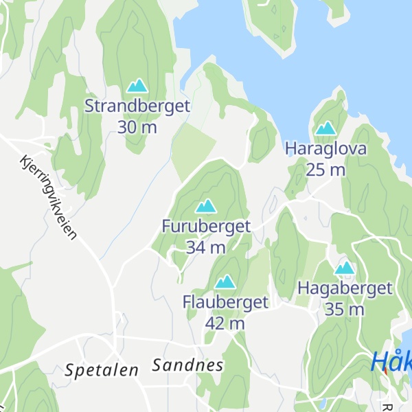 Map of Furuberget