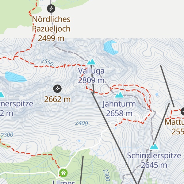 Map of Vallugagrat