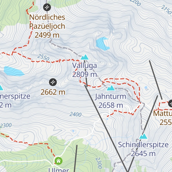 Map of Valluga View