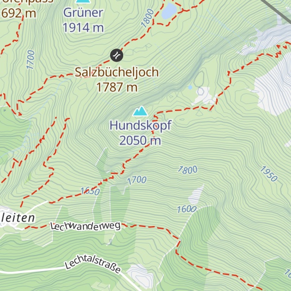 Map of Hundskopfhütte