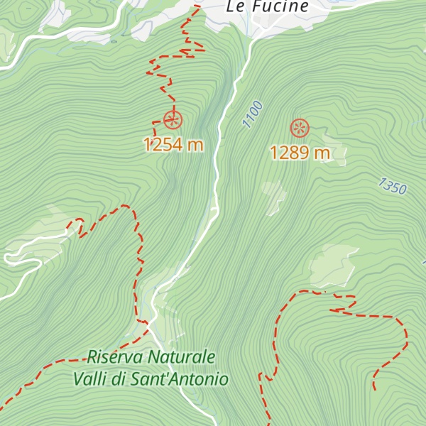 Map of Centro Visite Riserva Naturale Valli di Sant'Antonio