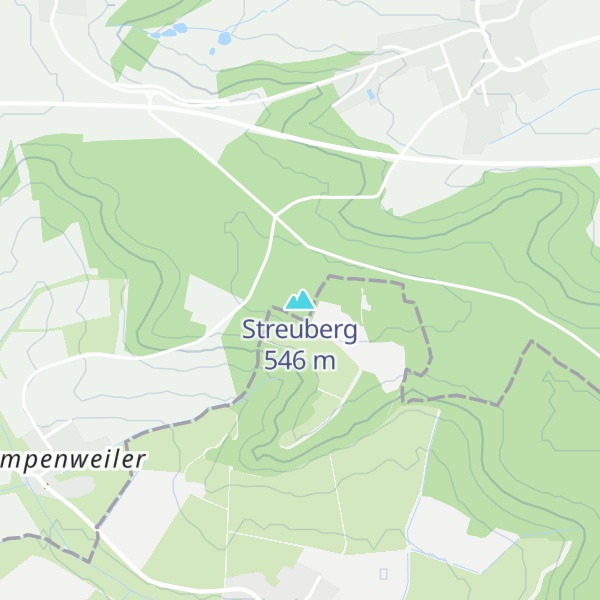 Map of Streuberg