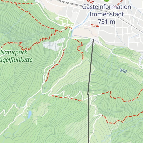 Map of Sennalpe Hochried
