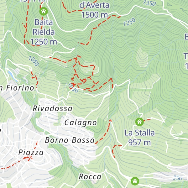 Map of El Baitì de Camilino