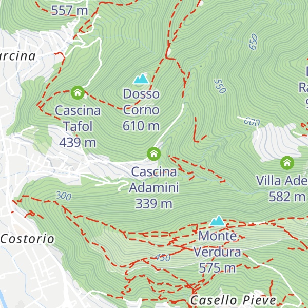 Map of Cascina Adamini