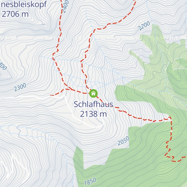 Map of Schlafhaus