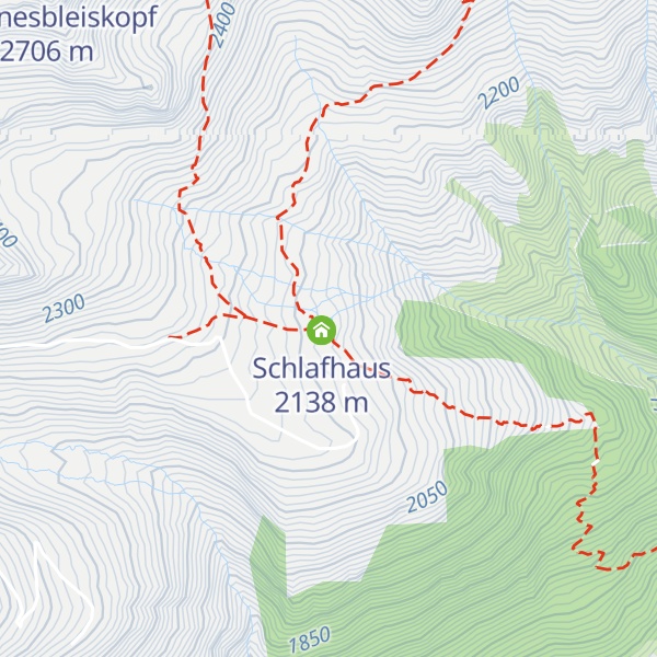 Map of Friedrichshafener Hütte