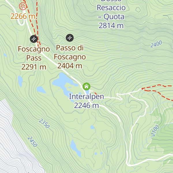 Map of Interalpen